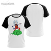 Camisa Raglan A3 - Rick Green Brain Cloud