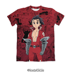 Camisa Exclusiva Zeldris - Nanatsu No Taizai Mangá