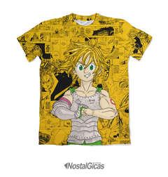 Camisa Exclusiva Meliodas - Nanatsu No Taizai Mangá