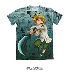 Camisa Exclusiva Meliodas - Nanatsu No Taizai Mangá - Jump Attack