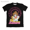 Camisa Sakura Card Captors - Black Edition