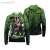 Moletom Exclusivo Mikasa Ackerman Mangá - Green