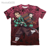 Camisa Exclusiva Tanjiro e Nezuko Running Mangá