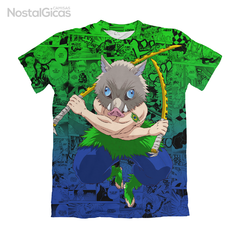 Camisa Exclusiva Inosuke Hashibira Mangá - Brasil