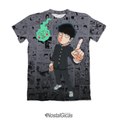 Camisa Exclusiva Mob - Mob Psycho 100 Mangá