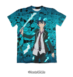 Camisa Exclusiva Rin Ao no Exorcist Mangá