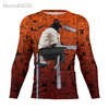 Camisa Manga Longa Chainsaw Man Mangá - Red