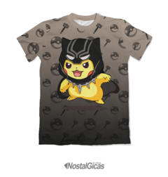 Camisa Exclusiva Pikachu Pantera Vingador