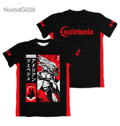 Camisa Alucard - Castlevania - Black Edition