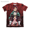 Camisa Exclusiva Nezuko Carrying Tanjiro Mangá