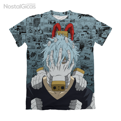 Camisa Manga Longa Tomura Shigaraki Mangá - V.2