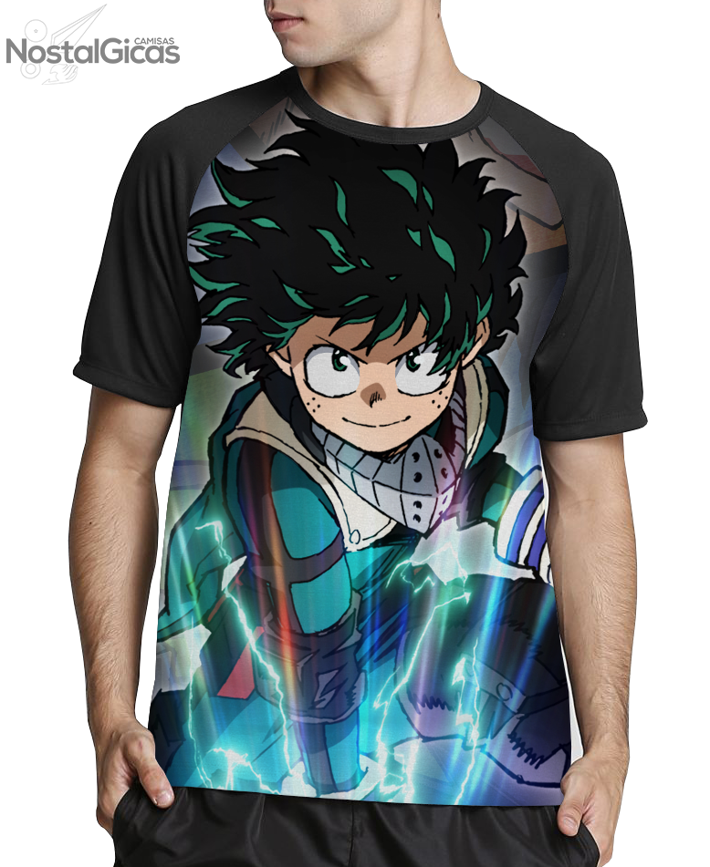 8 Izuku Midoriya Boku Anime Tshirt Design - Anime Design Png