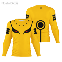 Camisa Manga Longa Uniforme Ninja - Yellow