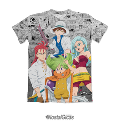 Camisa Exclusiva Percival, Anne, Donny e Nasiens Mangá - V.2