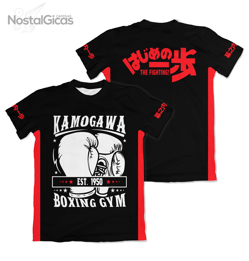 Homens e Mulheres Hajime Não Ippo Kamogawa Ginásio de Boxe T Shirt