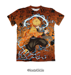 Camisa Exclusiva Zenitsu Agatsuma Mangá - Thunder