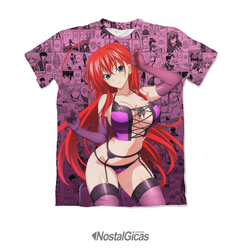 Camisa Exclusiva Rias Gremory Mangá - Lingerie