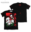 Camisa Tanjiro e Nekuzo Kamado - Demon Slayer - Black Edition