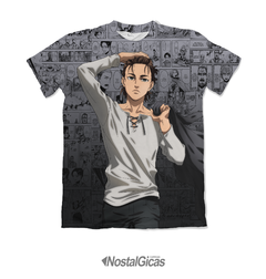 Camisa Exclusiva Eren Jaeger Mangá - Attack on Titan