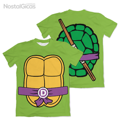 Camisa Uniforme - Donatello - Tartarugas Ninja