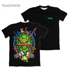 Camisa Turtles - Black Edition