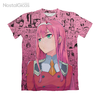 Camisa Exclusiva Darling in The Franxx Mangá - Zero Two - 02