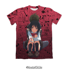 Camisa Exclusiva Mitsuha Miyamizu - Laço do Destino Mangá