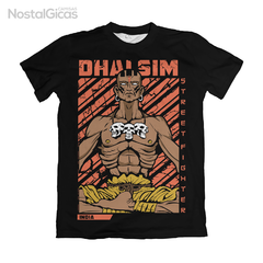 Camisa Street Fighter - Black Edition - Dhalsim