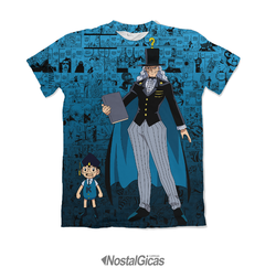 Camisa Exclusiva Kido e Dr. Riddles Mangá