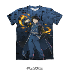 Camisa Exclusiva Roy Mustang Mangá