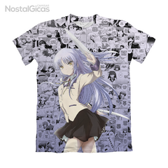 Camisa Exclusiva Angel Beats - Kanade - Mangá