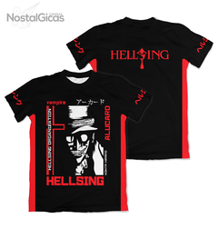 Camisa Vampire ALUCARD - Hellsing - Black Edition