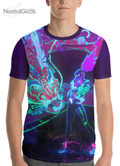 Camisa Akali K/DA - Smoke