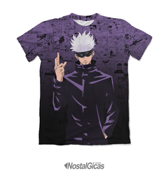 Camisa Exclusiva Satoru Gojo Mangá