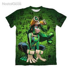 Camisa Exclusiva Asui Tsuyu - Mangá - 001