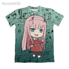 Camisa Exclusiva Darling in The Franxx Mangá - Zero Two Chibi