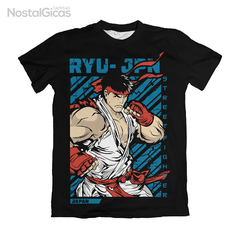 Camisa Street Fighter - Black Edition - Ryu