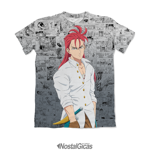 Camisa Exclusiva Shoto Todoroki - Demon Slayer Mangá