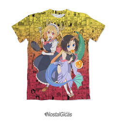 Camisa Exclusiva Elma e Tohru - Mangá