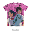 Camisa Exclusiva Mitsuha Miyamizu e Taki Tachibana Mangá