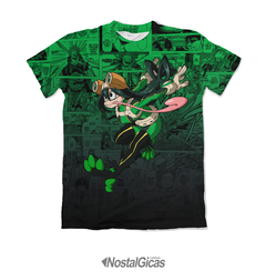 Camisa Exclusiva Tsuyu Asui - Boku No Hero Mangá