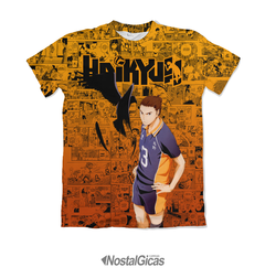 Camisa Exclusiva Asahi Azumane - Haikyuu Mangá