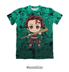 Camisa Exclusiva Tanjiro Kamado Chibi Mangá