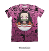 Camisa Exclusiva Nezuko Kamado Chibi Mangá