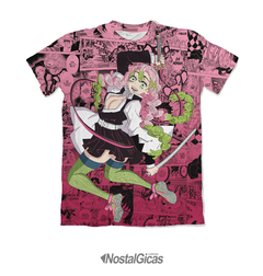 Camisa Exclusiva Mitsuri Kanroji Mangá - Demon Slayer