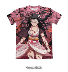 Camisa Exclusiva Nezuko Kamado - Oni Mangá