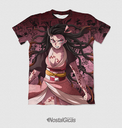 Camisa Exclusiva Nezuko Kamado Mangá - Oni