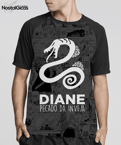 Camisa Exclusiva Raglan Diane Pecado da Inveja Mangá