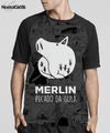 Camisa Exclusiva Raglan Merlin Pecado da Gula Mangá