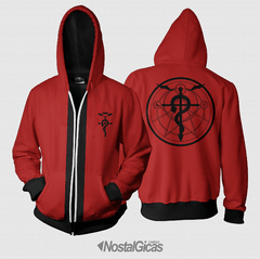 Moletom Uniforme Edward Elric Fullmetal Alchemist - comprar online